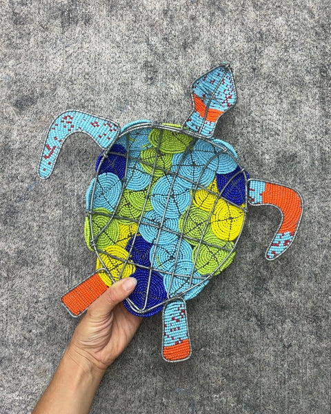 Beaded Turtle Art