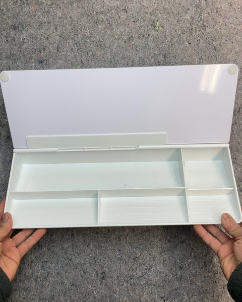 DeskBoard Buddy White Desk Organizer