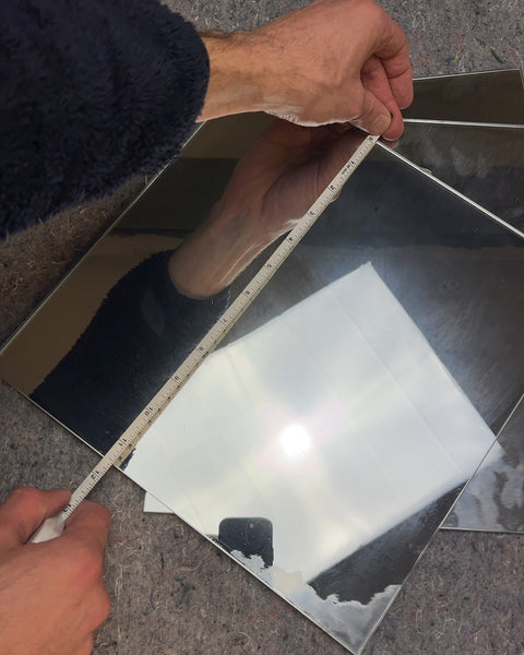 Square Mirror Tiles, 12x12"