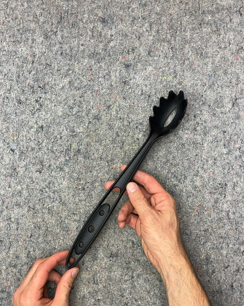 Black Pasta Tongs