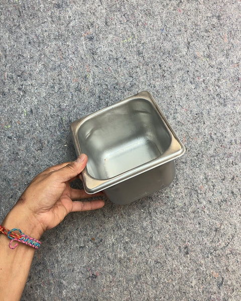 One Last Stainless Steel Food Pan, W6xD4"