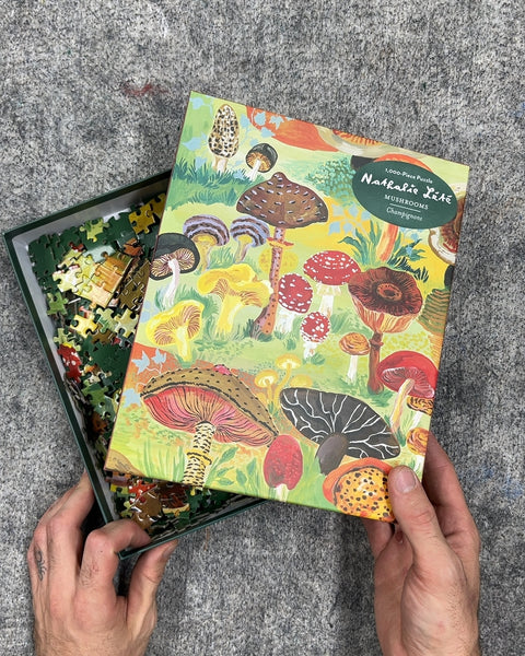 Nathalie L'été Mushrooms 1000-Piece Puzzle