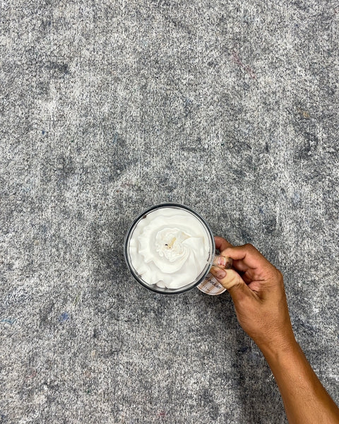 Espresso with "Foam" Candle