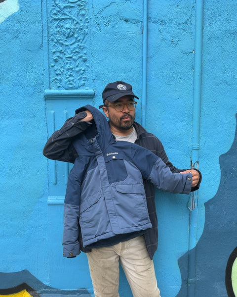 Columbia Kids Blue Winter Jacket, Size XS