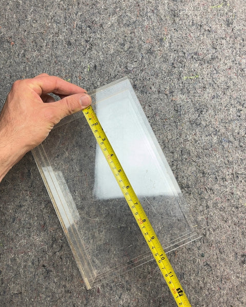 Clear Acrylic Desktop Organizer, L10"
