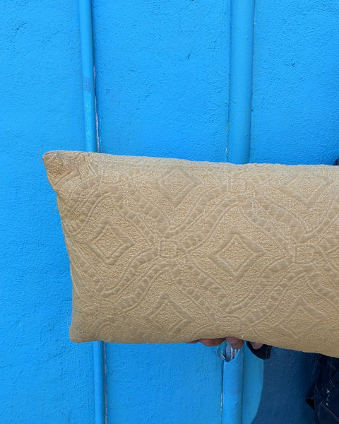 Yellow Throw Pillow, L23"