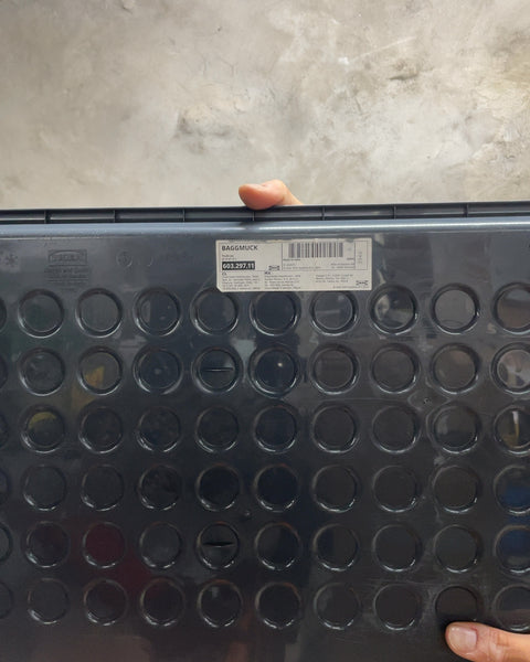 IKEA Baggmuck Shoe and Boot Tray, Dark Gray