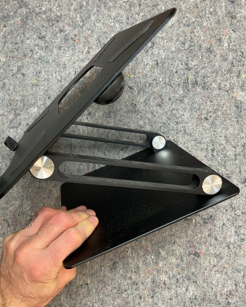 Serious Black Folding Laptop Stand