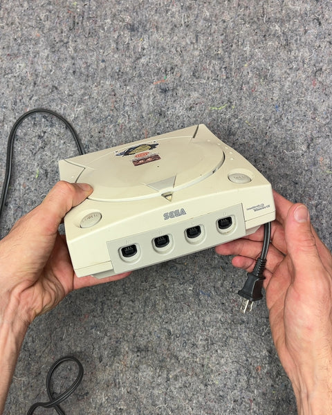 Sega Dreamcast Console with Marvel vs. Capcom 2 Game, No Controller