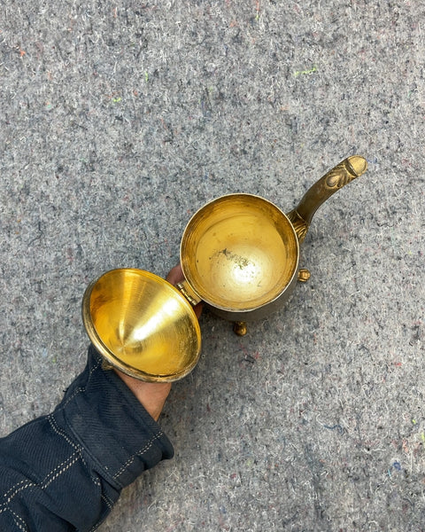 Beautiful Vintage Silver Tone Coffee Pot