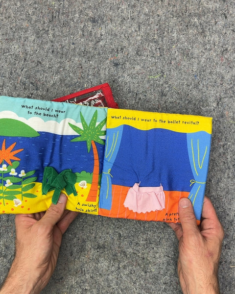 Melissa & Doug What Should I Wear? Soft Activity Book