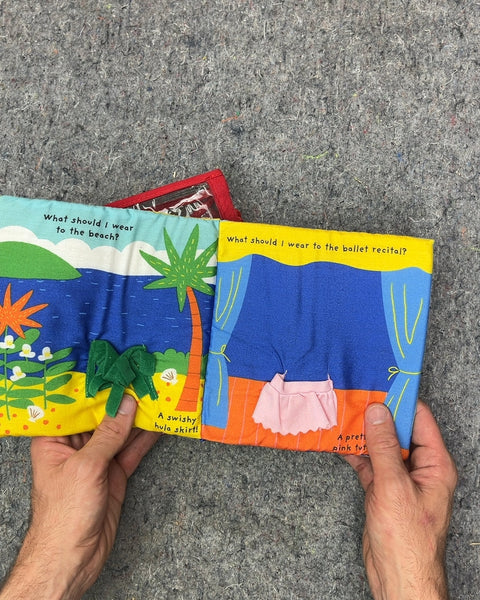 Melissa & Doug What Should I Wear? Soft Activity Book
