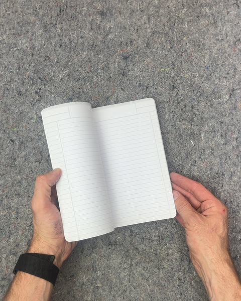Grand Seiko Black Lined Notebook