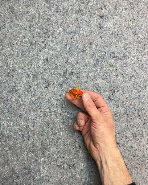 Cute Orange Spinning Top