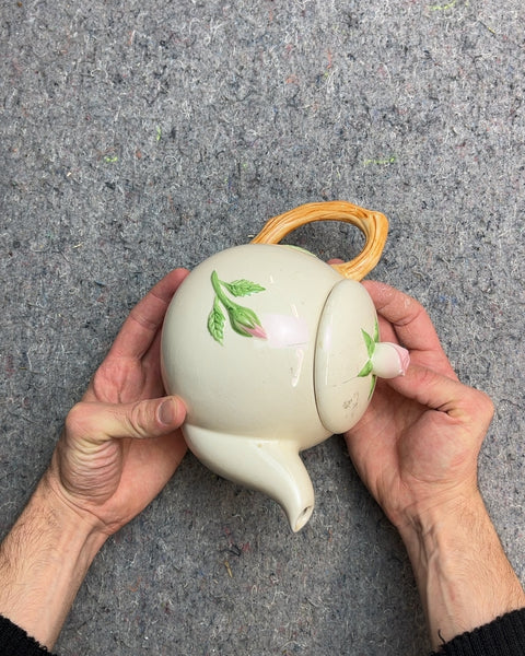 Ceramic Rose Teapot