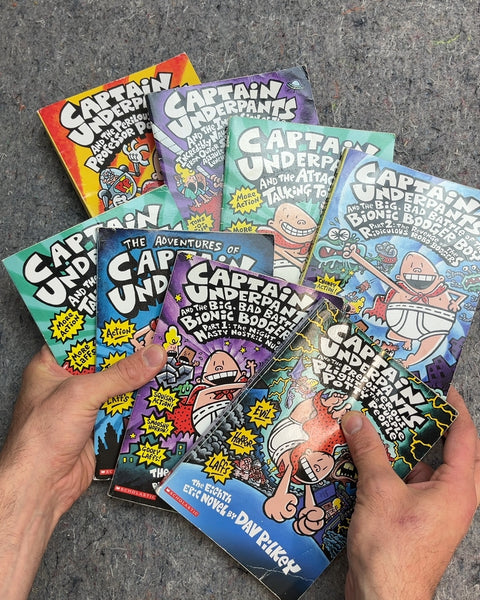 Captain Underpants Book Series by Dav Pilkey