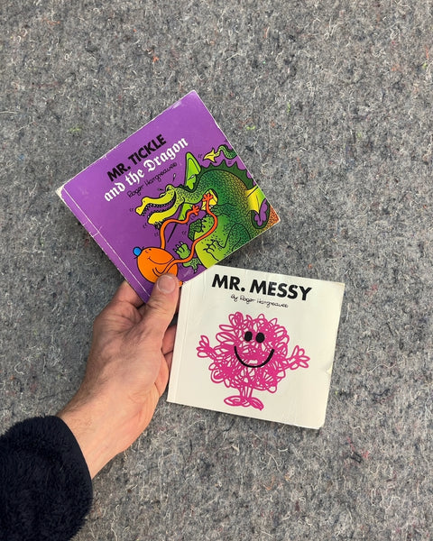Mr. Tickle and the Dragon & Mr. Messy by Roger Hargreaves