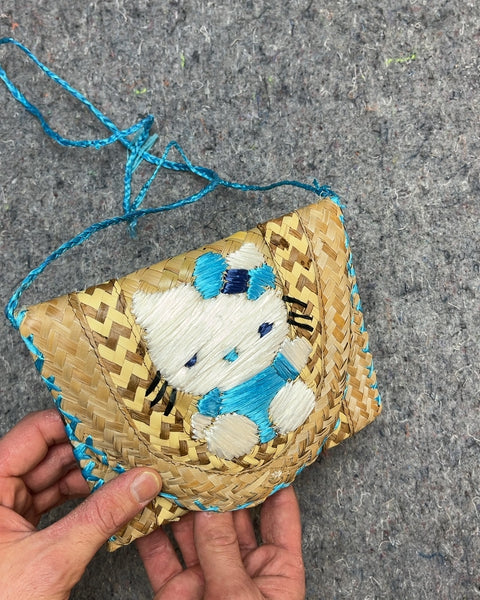 Hello Kitty Straw Purse