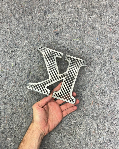 Metal Letter K Decor