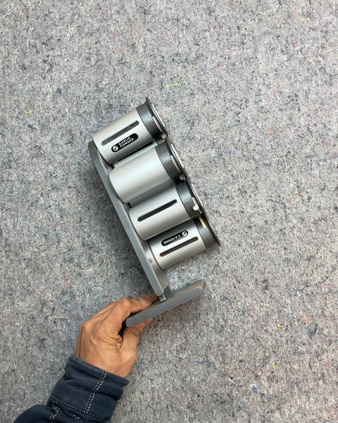 Zevro Zero Gravity Magnetic Spice Rack with 6 Canisters