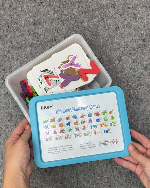 Alphabet Matching Cards