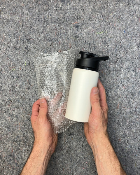 Brand New White Water Bottle