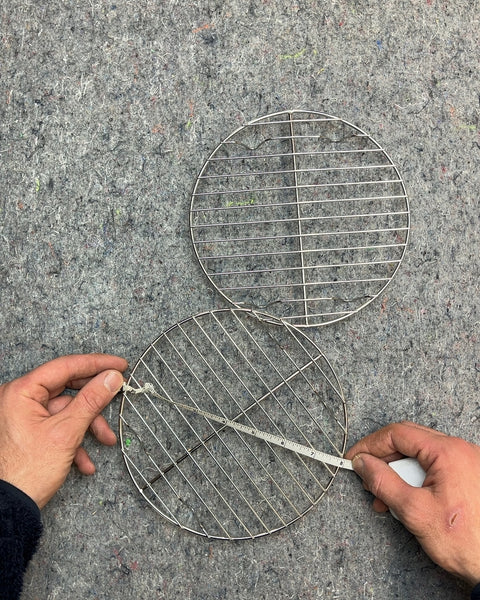 Two Round Wire Cooling Racks, W8"