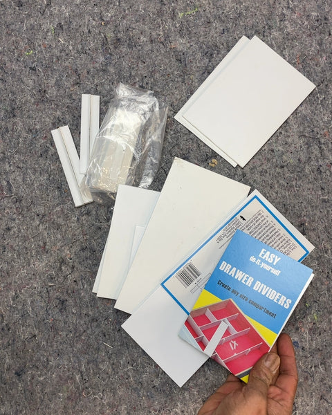 Easy Do-It-Yourself Drawer Dividers
