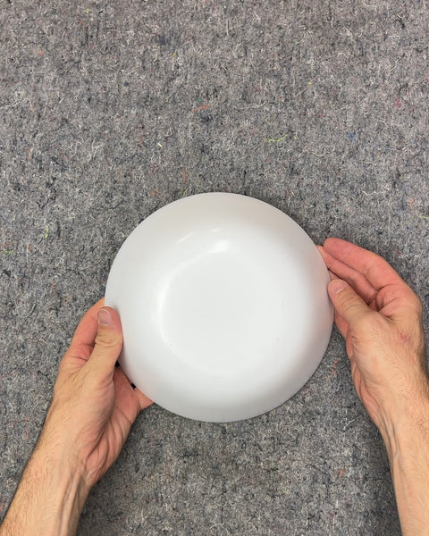 Pretty Thin Ceramic Serving Bowl, 9"