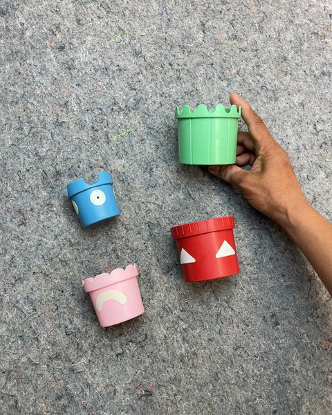 Colorful Stacking Cups Baby Toy Set