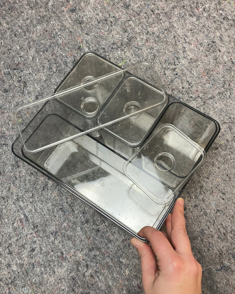 Clear Plastic Drawer Organizers