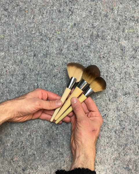 Set Of 3 EcoTools Makeup Brushes
