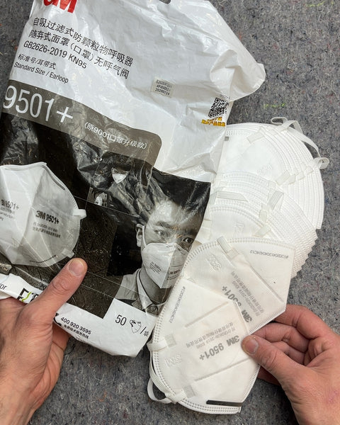 3M 9501+ KN95 Face Masks