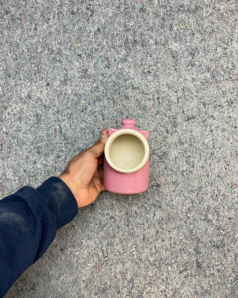 Pink Pig Salt Cellar