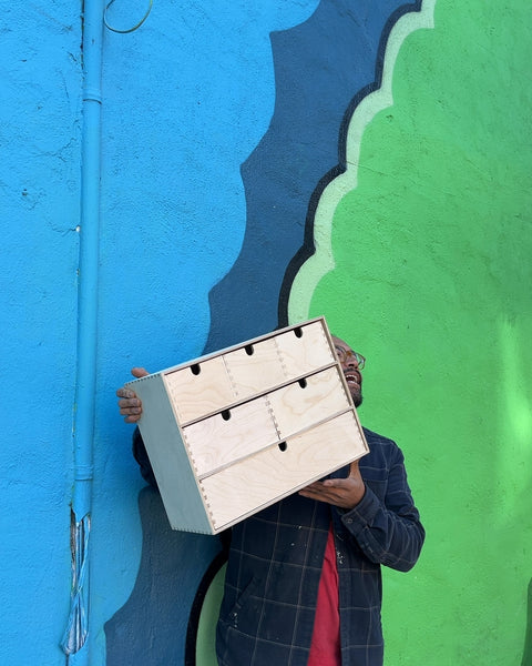 IKEA Moppe Mini Storage Chest, 16.5x7x12.5"