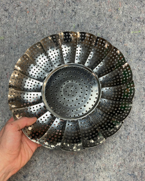 Collapsible Stainless Steel Steamer Basket