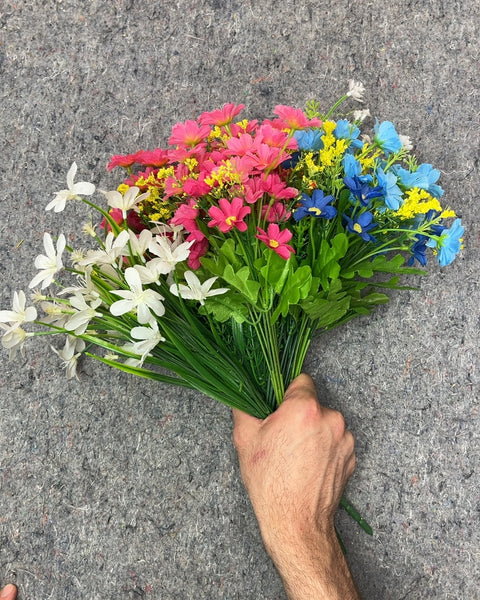 Assorted Artificial Flower Bouquet