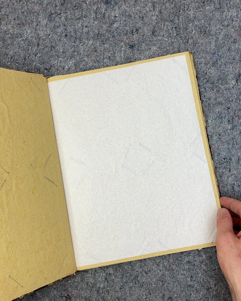 Vintage Handmade Botanical Photo Album
