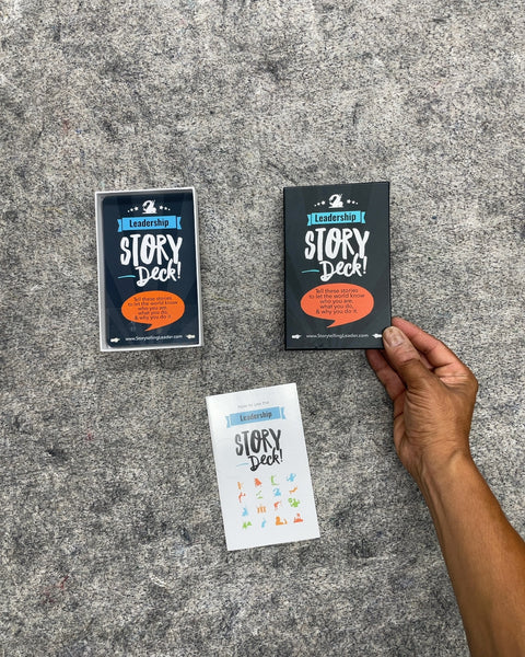 Storytelling Leader Leadership Story Deck Card Game