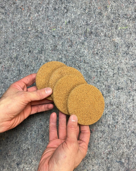 Set of Four Cork Coasters
