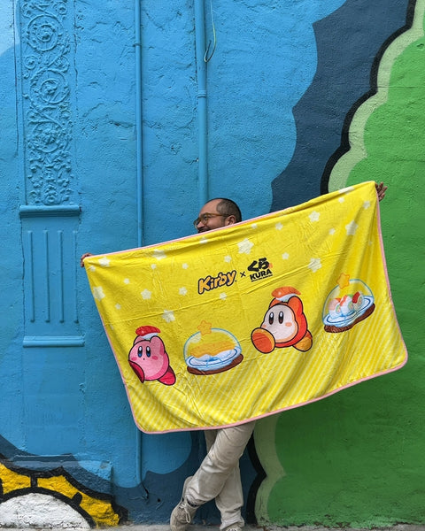 Kirby x Kura Sushi Blanket