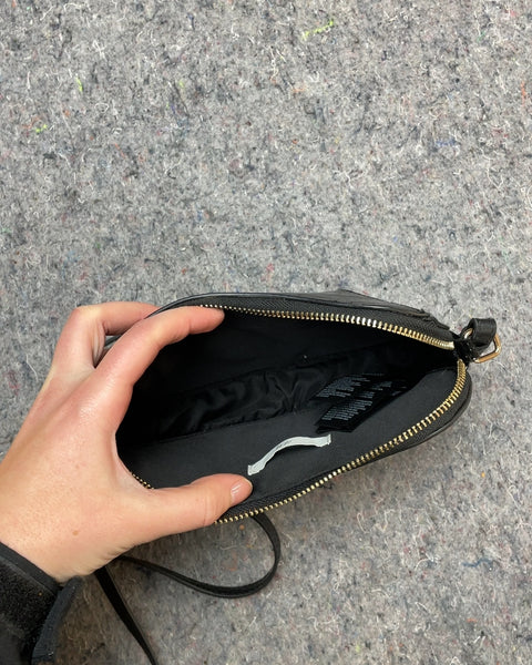 Heart Shaped Faux Leather Crossbody Bag