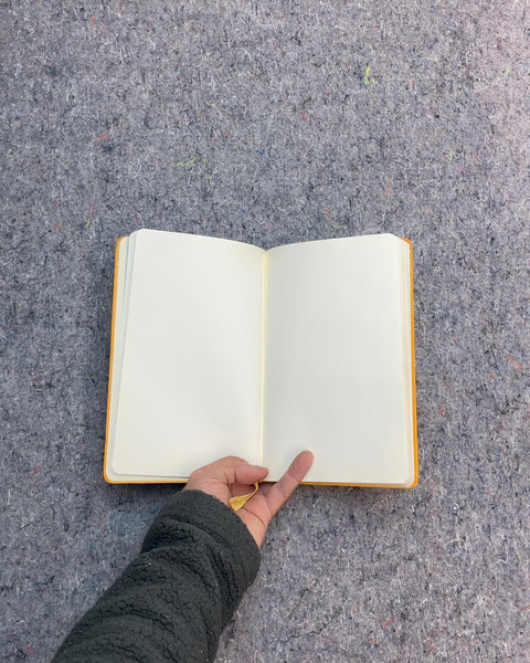 Moleskine-esque Notebook, Yellow