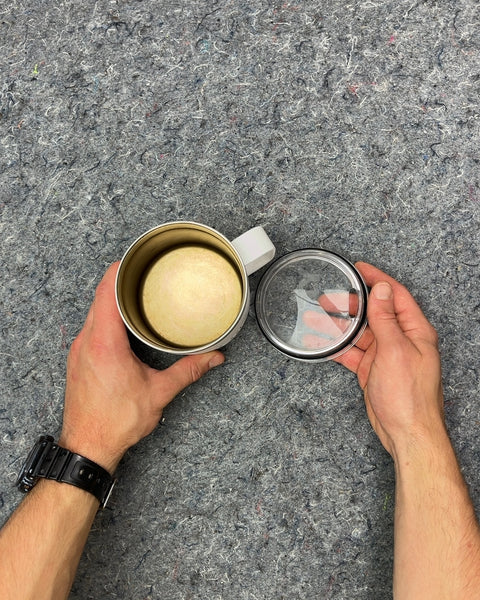 YETI White Insulated Mug