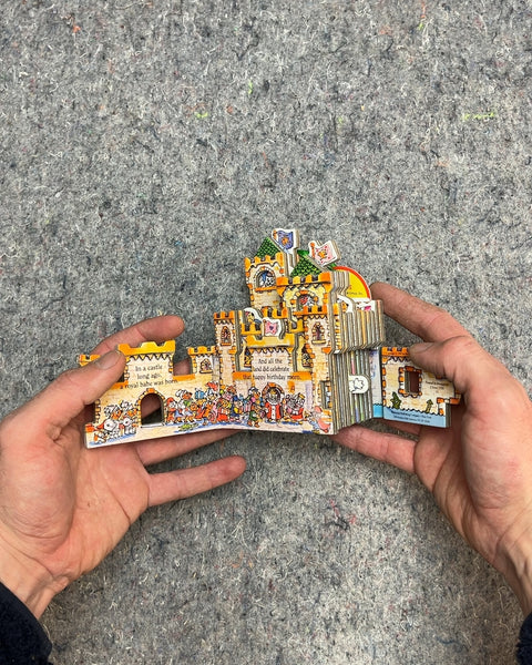 Cardboard Castle Pop-Up Book