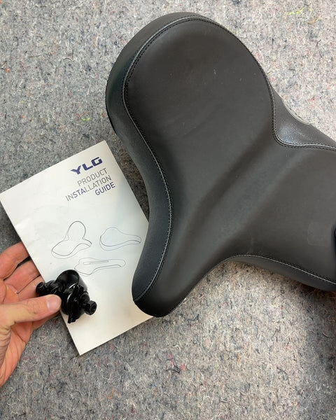 Brand New YLG Extra-wide Comfort Bicycle Saddle