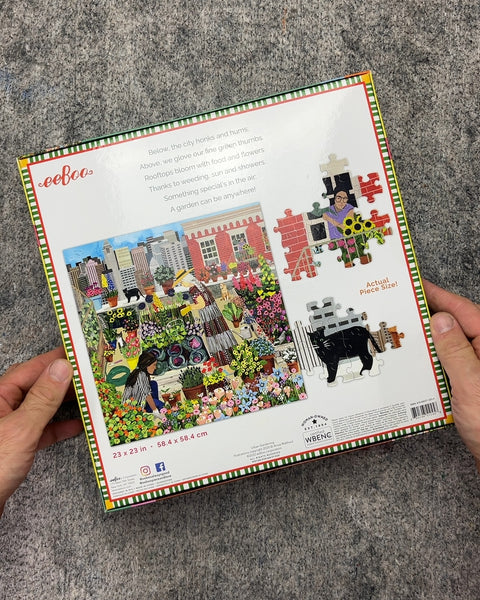 eeboo Urban Gardening 1000 Piece Puzzle, Unopened