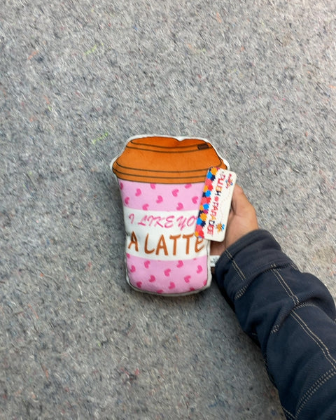 Plush Parade I Like You A Latte Coffee Cup Plushie