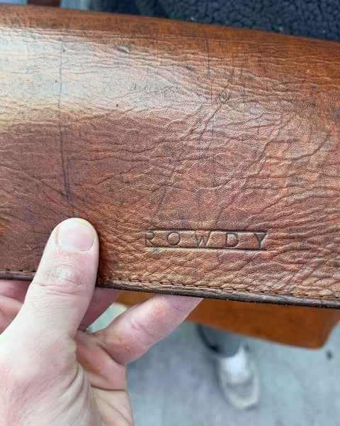 Rowdy Leather Shoulder Bag