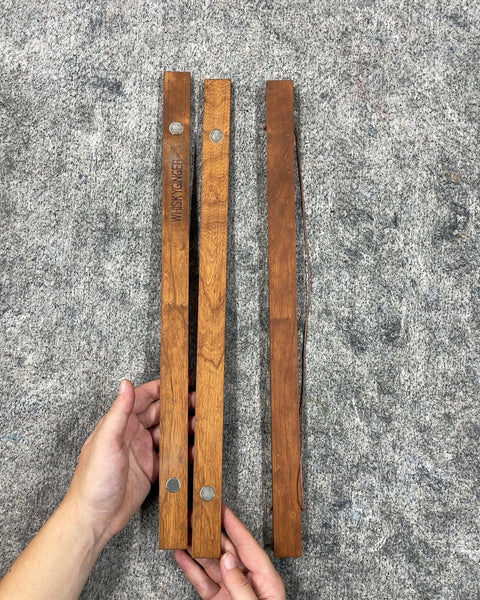 Whiskey Ginger Wood Poster Hanger, 17 in